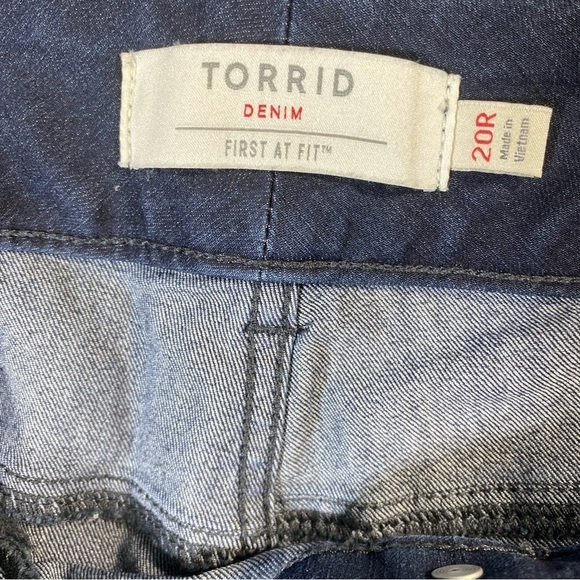 Torrid Jegging Jeans Women's Sz 20R Blue High Rise Stretch Casual Classic Denim - Picture 4 of 13